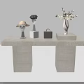 Modern Display Shelves With Staircase Round Designs And Decorative Handbags Shoes Vases