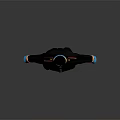 Black Uniform With Gold Buttons Colored Collar Cuffs And Red Striped Pants