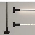 Modern Decorative Lighting With Sleek Black Metal Design For Home Interior
