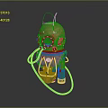 Vintage Copper Diving Helmet Retro Fashion Clothing Accessory With Glass Visor