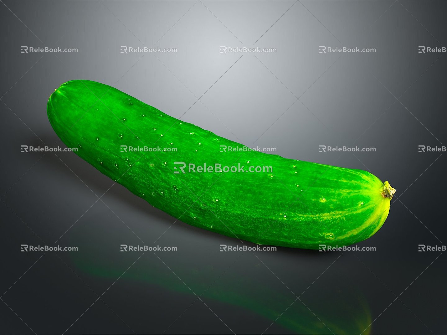 White Cucumber Water Cucumber Dry Cucumber Green Cucumber South China Cucumber European Greenhouse Cucumber Fruit Cucumber 3d model