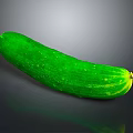 White Cucumber Water Cucumber Dry Cucumber Green Cucumber South China Cucumber European Greenhouse Cucumber Fruit Cucumber 3d model