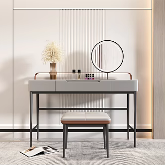 Modern Dresser Simple Dresser 3d model
