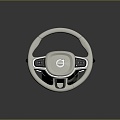 Steering wheel car steering wheel car parts game items 3d model