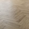 Stylish Classic Wooden Floor Design With Herringbone Pattern And Natural Wood Texture