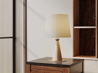 Modern table lamp 3d model