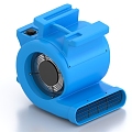 Blower Ventilation Equipment Air Purification System Fan 3d model