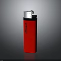 Clipper Red Lighter for Everyday Use in Daily Life Supplies with Portable Design