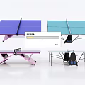 Colorful Foldable Ping Pong Tables With Sturdy Frames And Multiple Color Options For Sports Activities