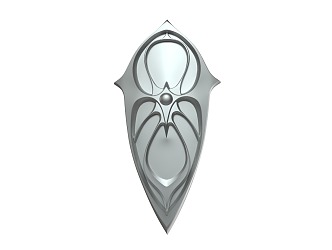 Modern Shield 3d model