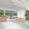 Elegant Modern Liquor Store Interior With Shelves Display Cabinets And Lighting Design