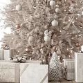 Modern Christmas Tree 3d model