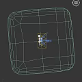 Various Terrain Models Including Rocky Textured Blocks And Circular Ground Samples