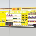 Minions Collaboration Store Interior With Yellow Decor And Themed Products