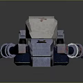 Robot Assistant Small Robot Butler Robot Butler Figure Game Figure 3d model
