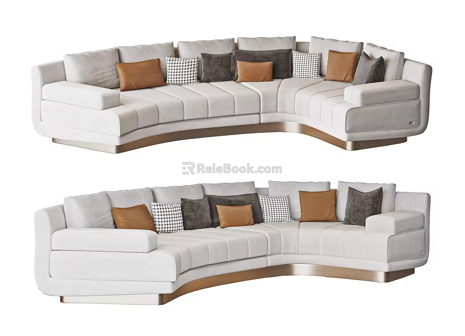 Modern Multiplayer Sofa 3d model