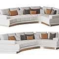 Modern Multiplayer Sofa 3d model