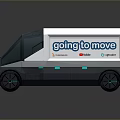 Modern Household Supplies Transport Vehicle With Solar Panels And Goingtomorrow Design