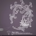 Motocross Themed Neon Lamp Combination with Motorcycle Rider and Dynamic Lines