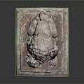 Traditional Stone Lion Statue With Intricate Carved Pedestal And Details