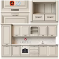 Berloni Modern Kitchen Interior With Light Colored Cabinets Drawers And Countertop