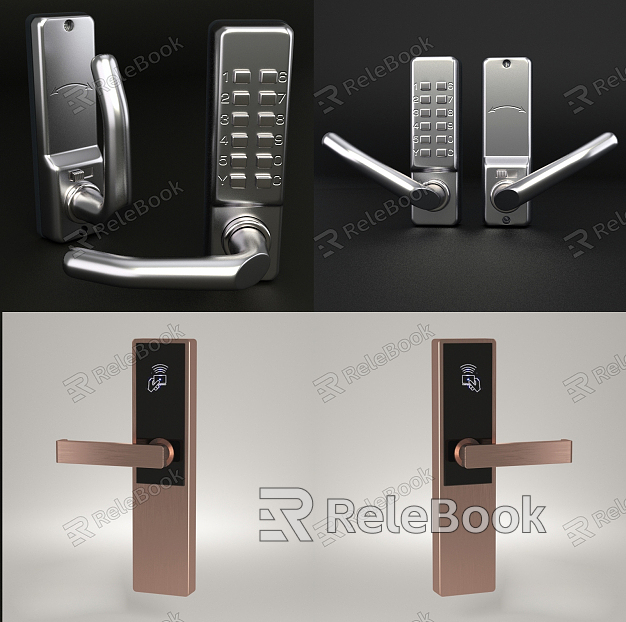 Modern door handle Self-energy door handle model