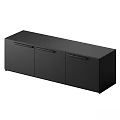 Modern Minimalist Storage Cabinet Units In Black White Beige And Light Wood Tones