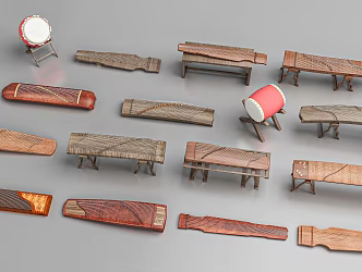 Musical Instruments 3d model