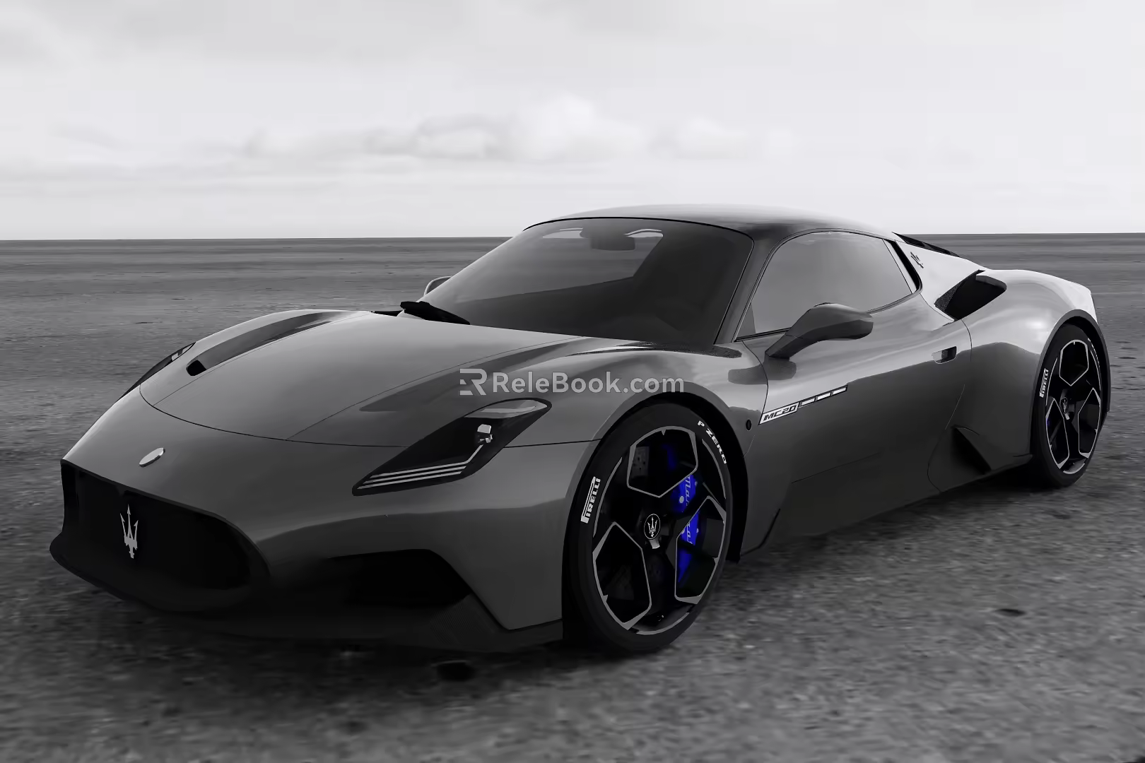 Super Run Maserati MC20 3d model