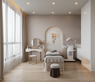 Modern SPA Beauty Shop Rooms 3d model