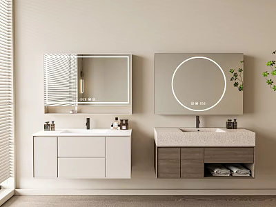 Bathroom Cabinet Toiletries 3d model