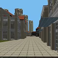 Integrated Aerial Planning of Urban Area with High Rise Buildings Green Zones and Road Networks