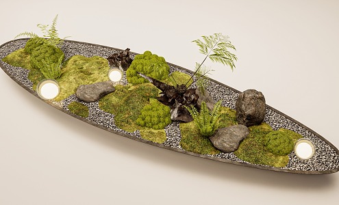 Micro-landscape 3d model