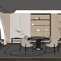 Quiet Chess Room 3d model