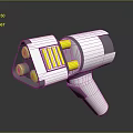 Science Fiction Firearms Next Generation Firearms Science Fiction Game Gun Game Firearms Game Gun Concept Gun Laser Gun 3d model