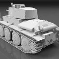 Detailed Tank Model Featuring Turret Cannon Tracks And Mechanical Components 3d model