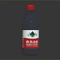 Nongfu Spring Mineral Water Transparent Bottle With Red Cap And Label