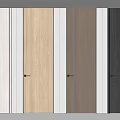 Modern Interior Hinged Doors In Various Wooden Tones And Neutral Colors
