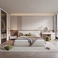 Modern Bedroom 3d model