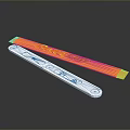 Orange And White Drive Cafe Label Strips For Daily Household Use