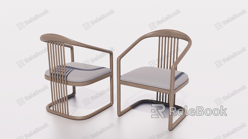 New Chinese Dining Chair Leisure Chair model