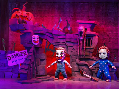 Modern Meichen Horror Ghost Doll 3d model Modern Meichen Horror Ghost Doll 3d model