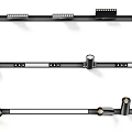 Modern LED Downlights And Spotlights With Adjustable Angles For Ceiling Installation
