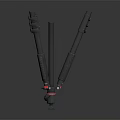 Modern Tripod Camera Rack Tripod 3d model