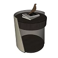 Modern bedside table 3d model