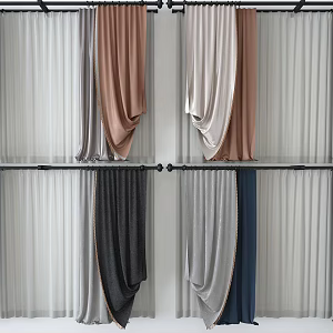 Curtains 3d model