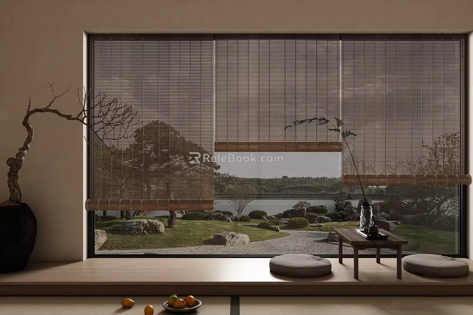 New Chinese-style roller shutter 3d model