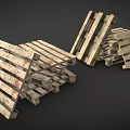 Rustic Vintage Weathered Wooden Wainscoting Panels with Worn Texture Dark Background