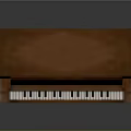 Classic Wooden Upright Piano Musical Instrument With White Keys And Pedals
