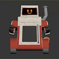 Robot Assistant Small Robot Butler Robot Butler Figure Game Figure 3d model